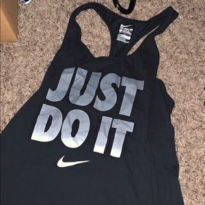 nike racer back tank top
